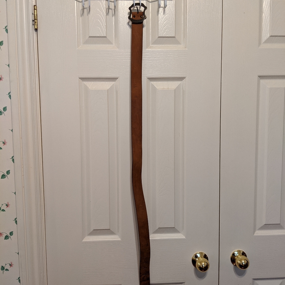 H&M Divided Brown 42" leather belt